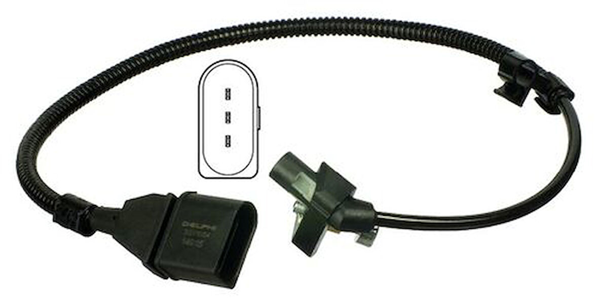 Delphi SS11054 Krank Devir Sensörü Bora Golf IV Toledo 1.6 16V Akk Ald Auc Audi AXP Bca 030906433H