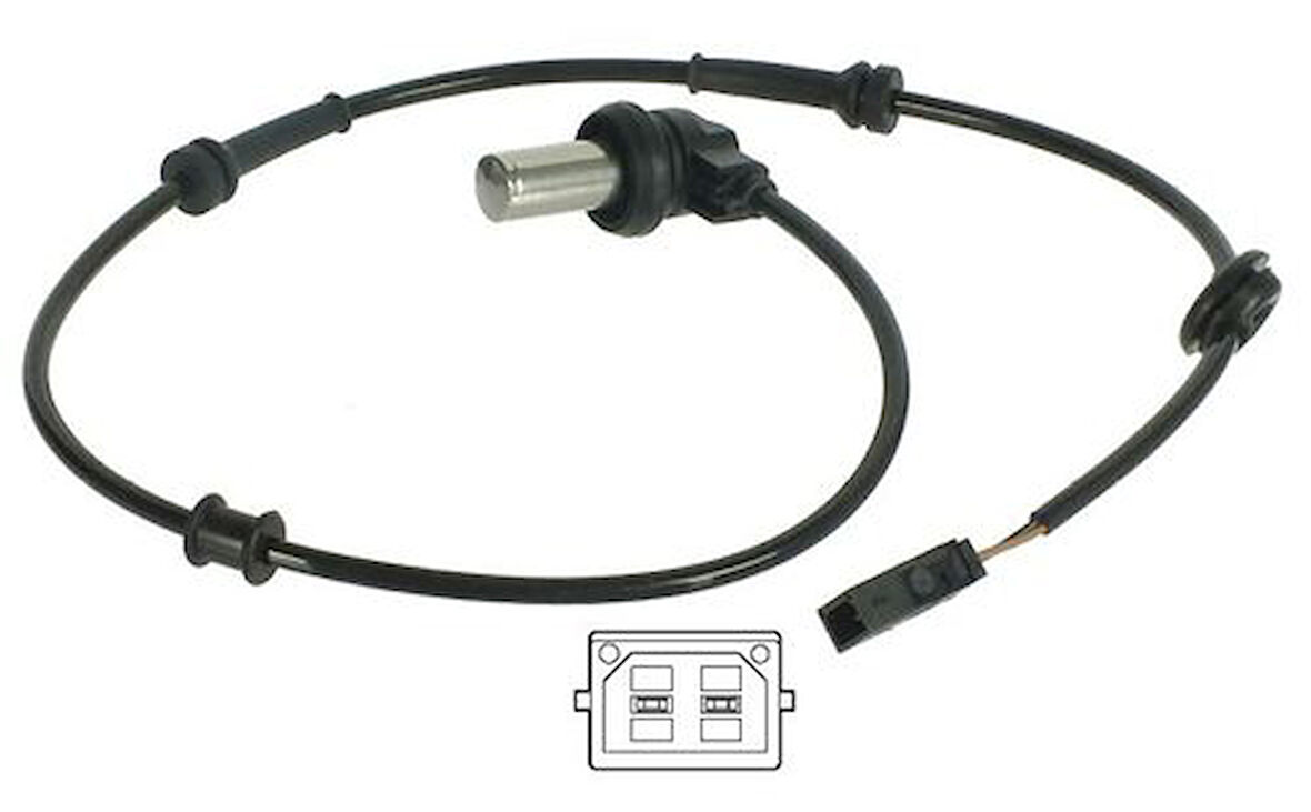 Delphi SS20038 ABS Hız Sensörü Arka Sol Sağ Audi A4 01 95 11 00 8D0927807C