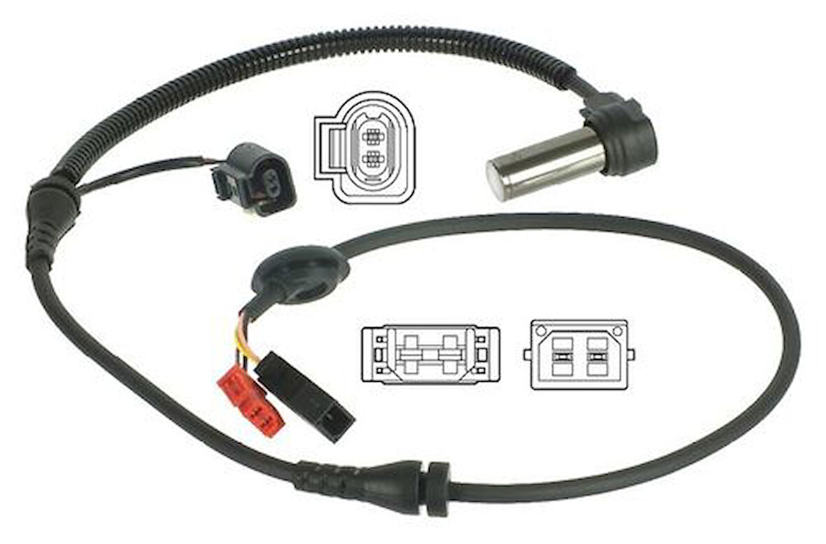 Delphi SS20039 ABS Sensörü Ön Sağ Sol Octavia Passat Superb 97-08 A4 99-00 8D0927803D