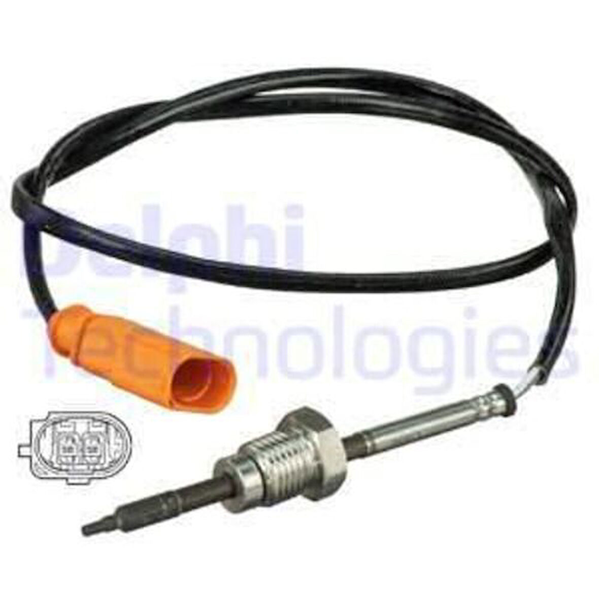 Delphi TS30080 Egzoz Sıcaklık Sensörü Dizel Partikül Filtre Sonrası T6 16-19 CAAA Caab 03L906088HH