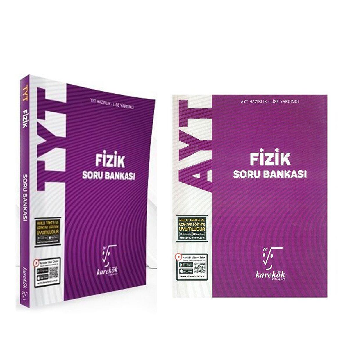 Karekök Yayınları TYT ve AYT Fizik Soru Bankası Seti 2 Kitap