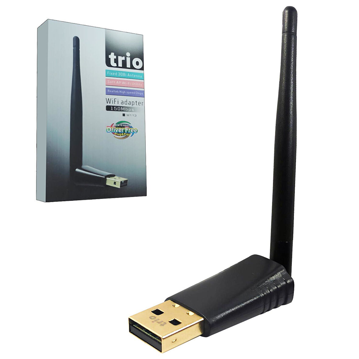 TRİO W-113 Wifi Adaptör 150 Mbps