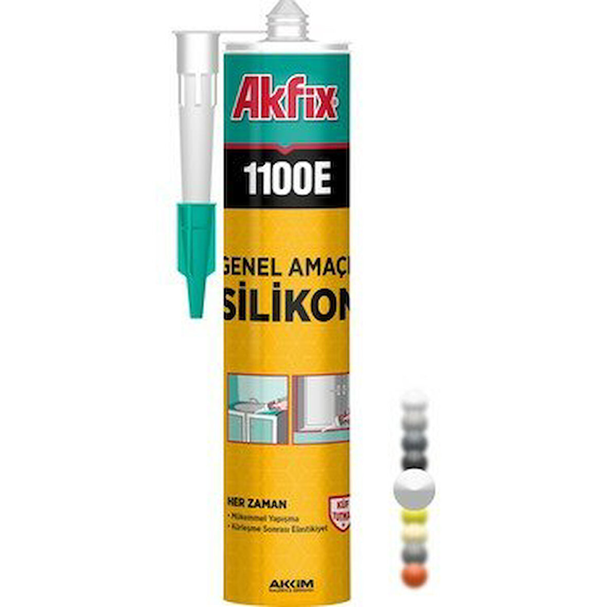 Silikon Genel Amaçlı 1100E / 280GR Beyaz