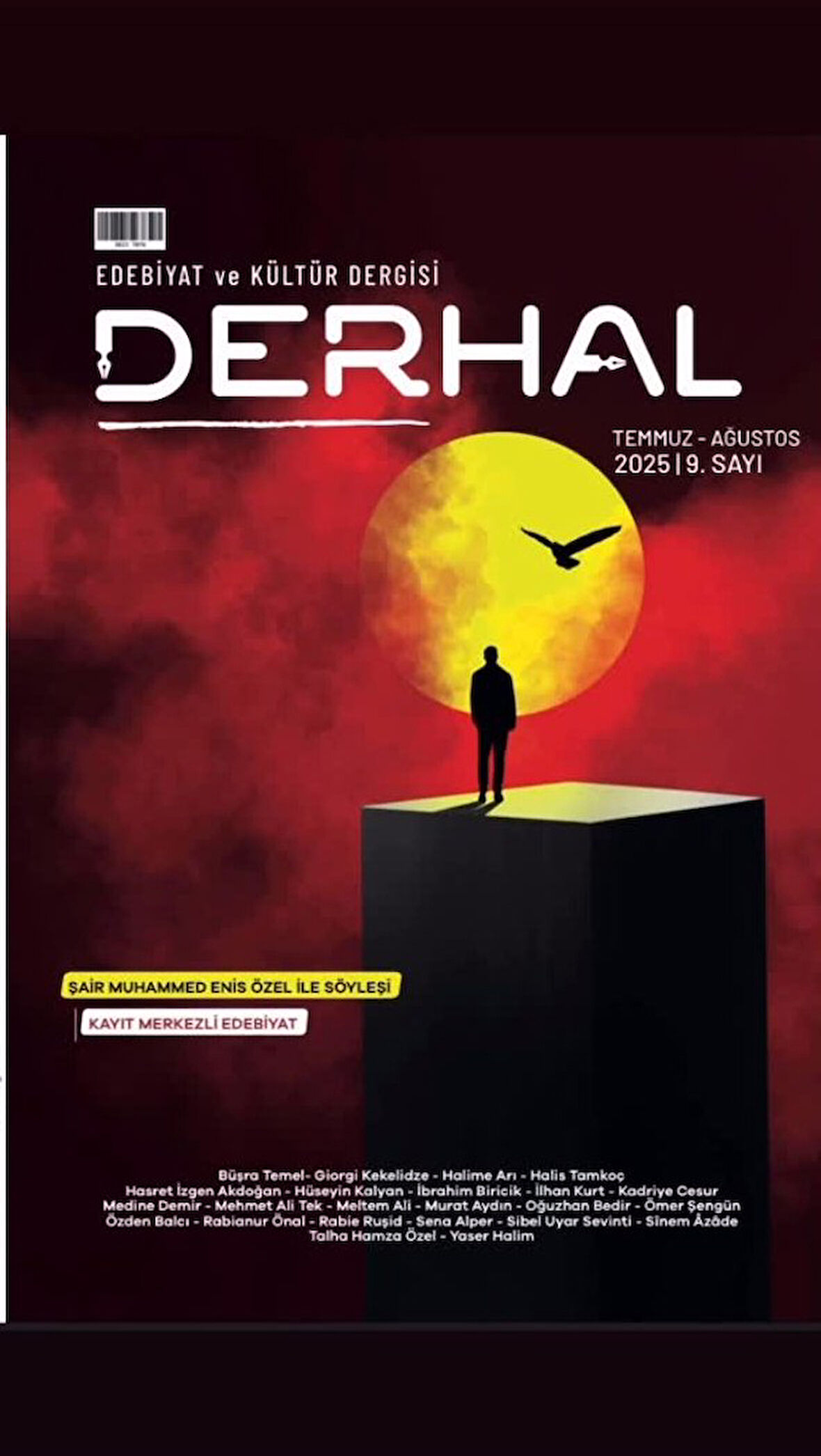 Derhal Dergi 9.Sayı Temmuz-Ağustos 2025