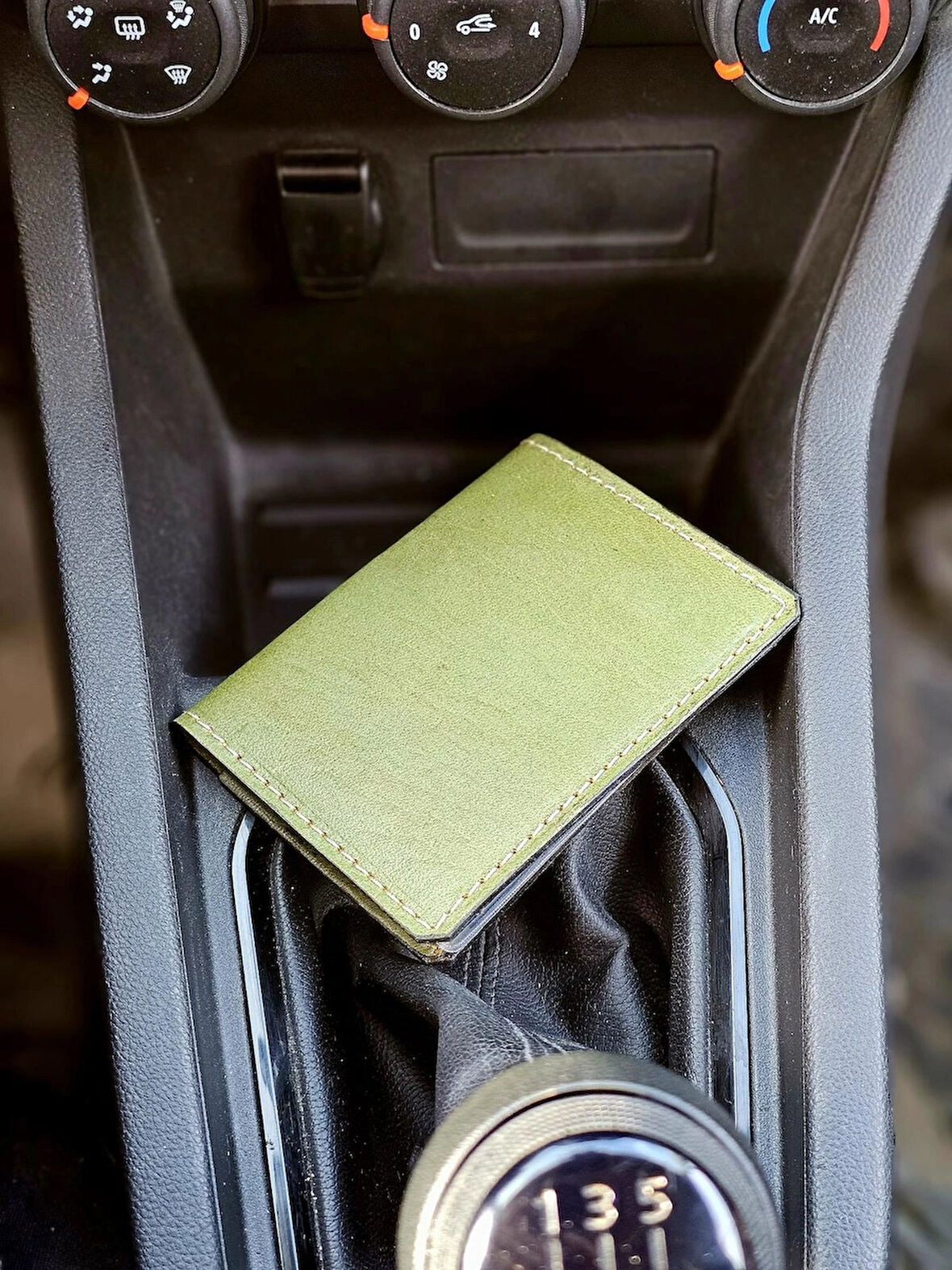 Hakiki Deri Ruhsatlık Erkek Kadın Cüzdan