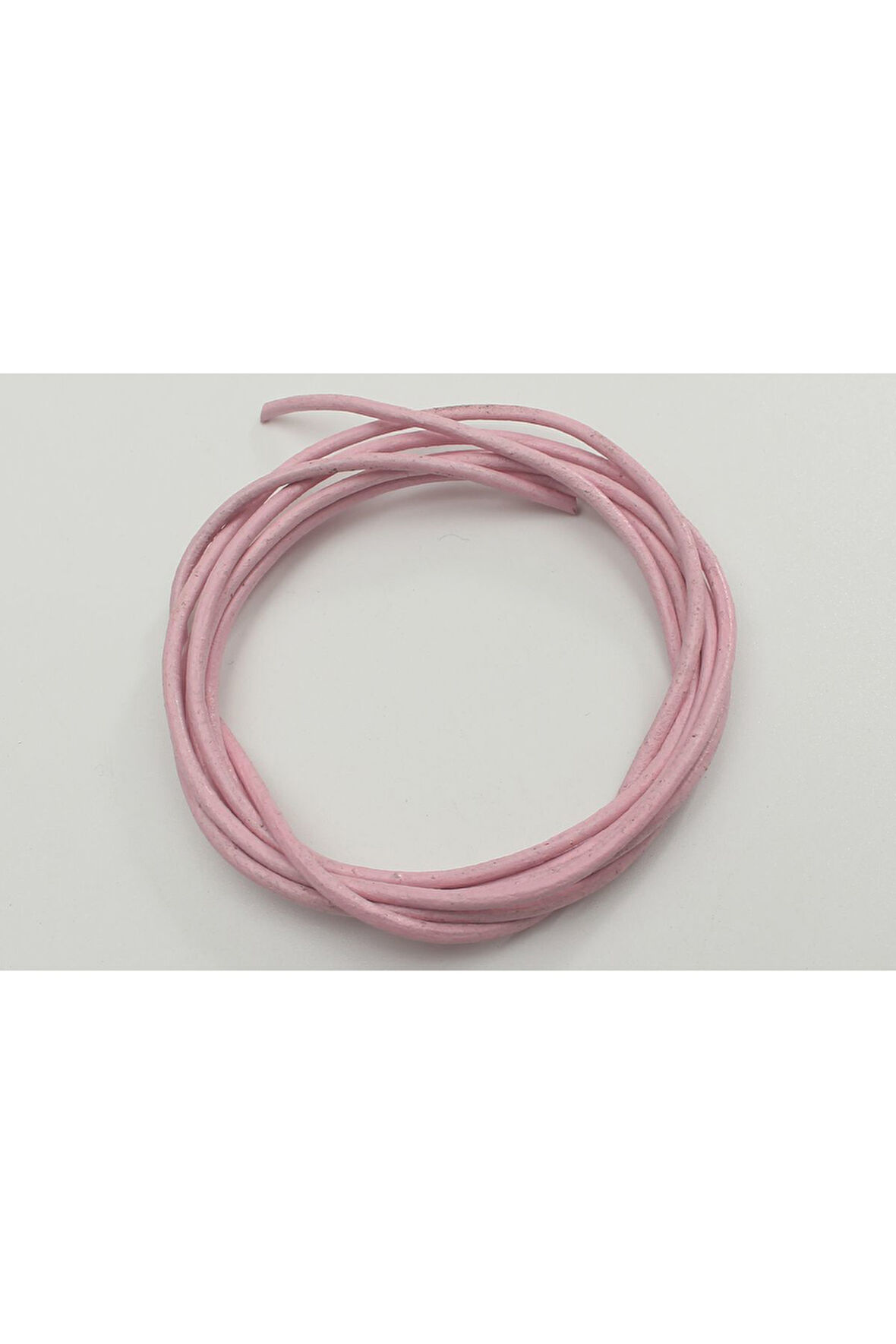 Hakiki Deri Sırım 2 Mm Yuvarlak Kordon (4 METRE)