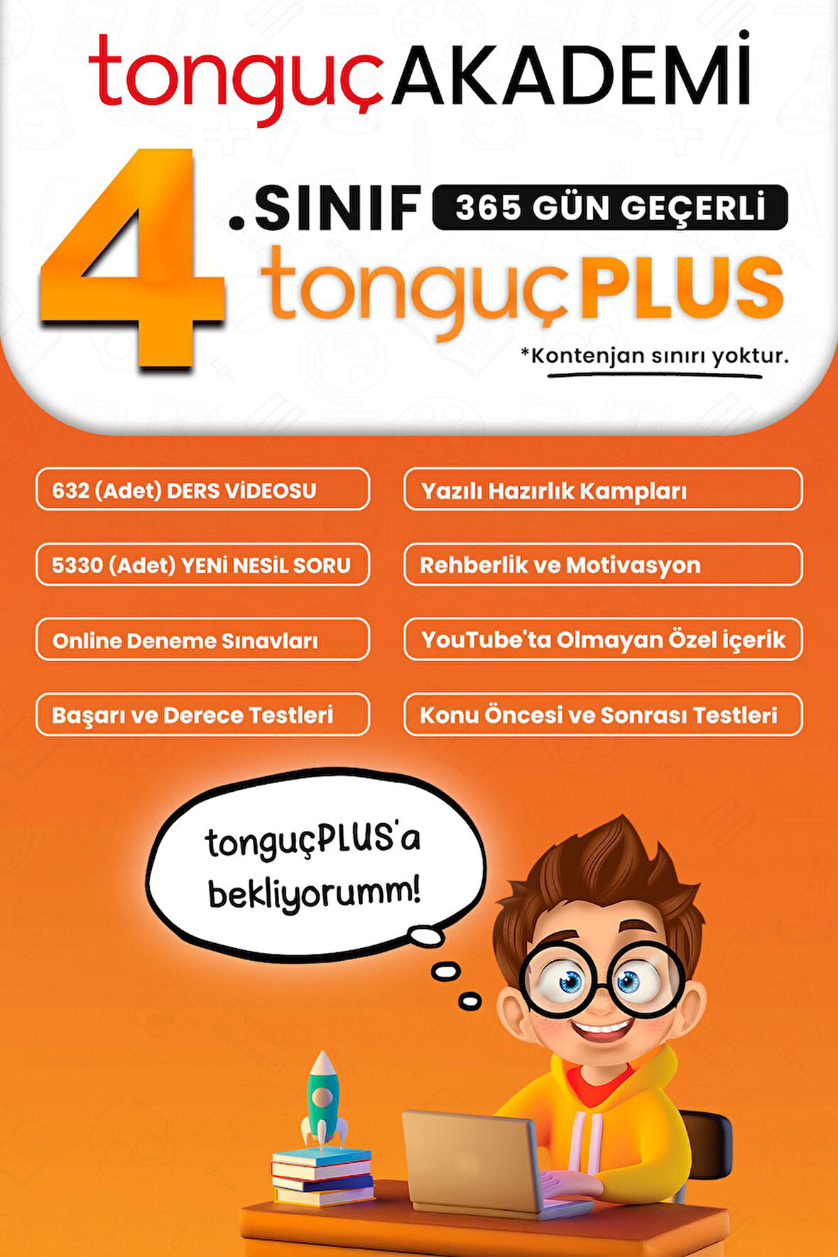 4. Sınıf tonguçPLUS Üyeliği
