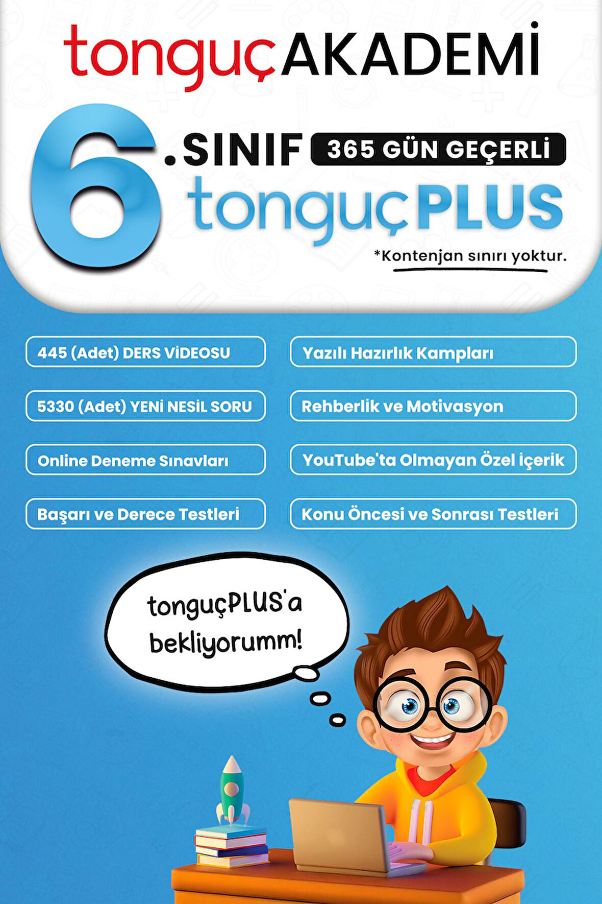 6. Sınıf tonguçPLUS Üyeliği