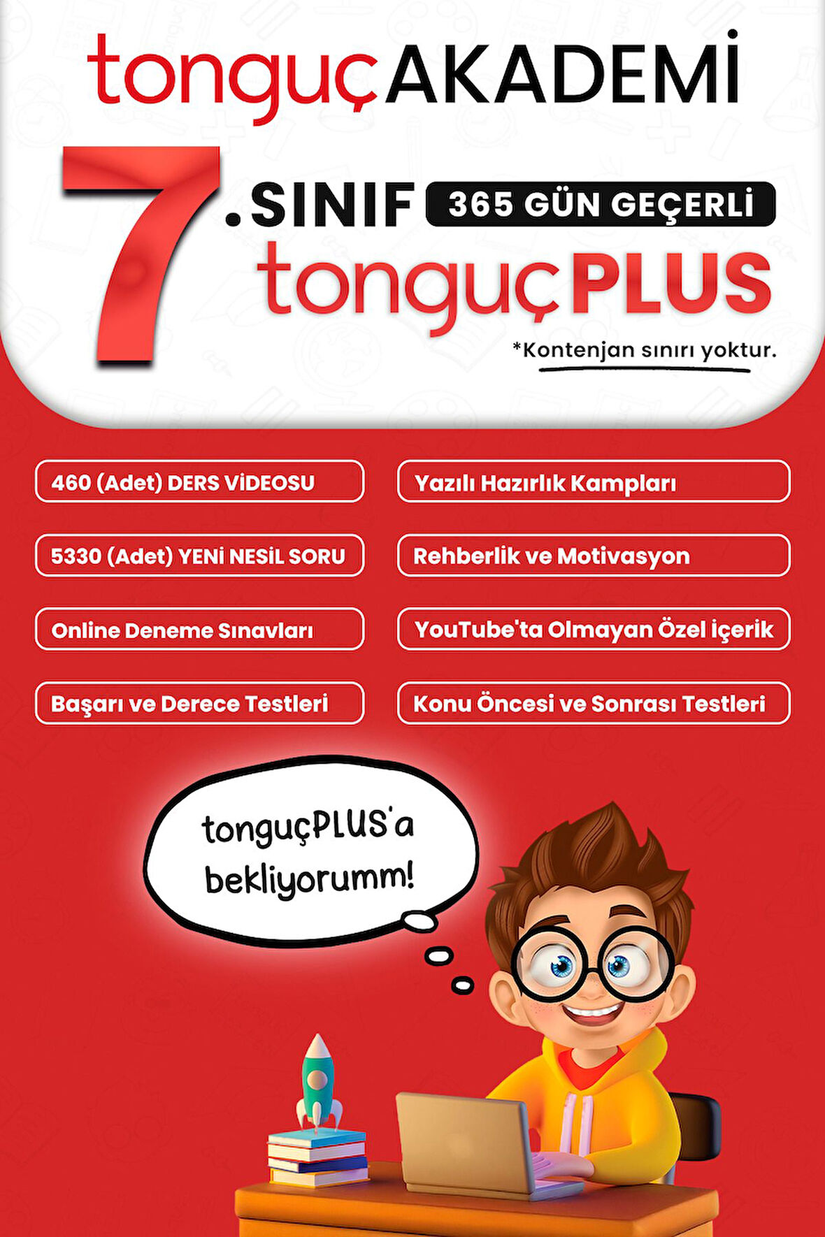 7. Sınıf tonguçPLUS Üyeliği