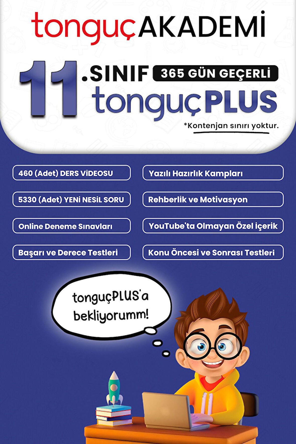 11. Sınıf tonguçPLUS Üyeliği
