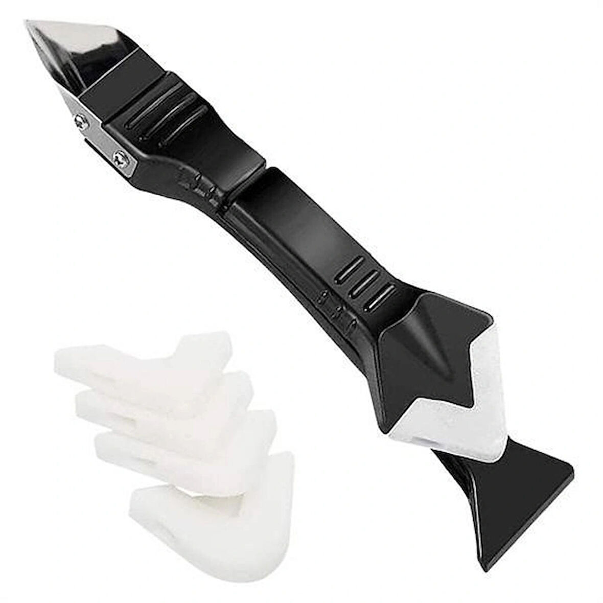 BAK GEL AL 3 ü 1 Arada Fayans Derz Silikon Kazıyıcı Sıyırıcı Ve Uygulayıcı Aparat