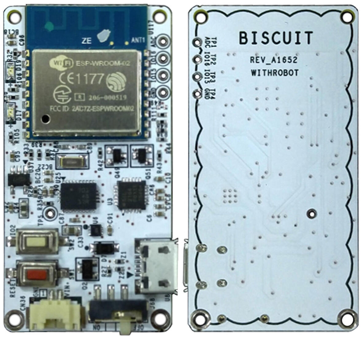 Biscuit - Programlanabilir Wi-Fi 9 Eksen Mutlak Dönüş Sensörü Standart