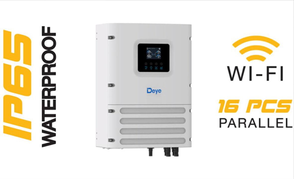 DEYE - İnges 6 KW OFF-GRİD TAM SINUS AKILLI INVERTER - 48 VOLT 6000 WATT INVERTOR