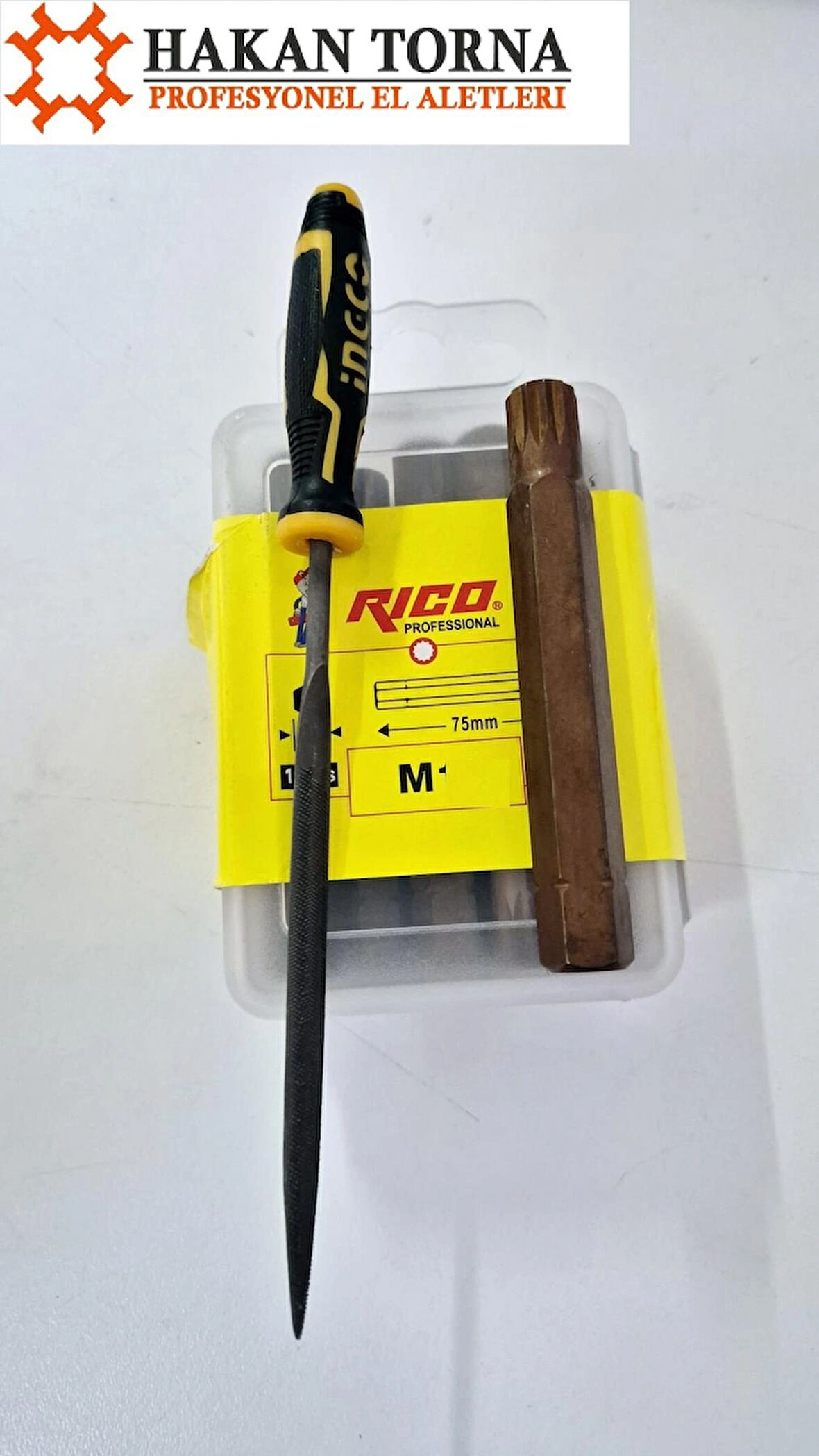 RİCO 10 Adet Uzun M8 Torx Bits Uç S2 Çelik