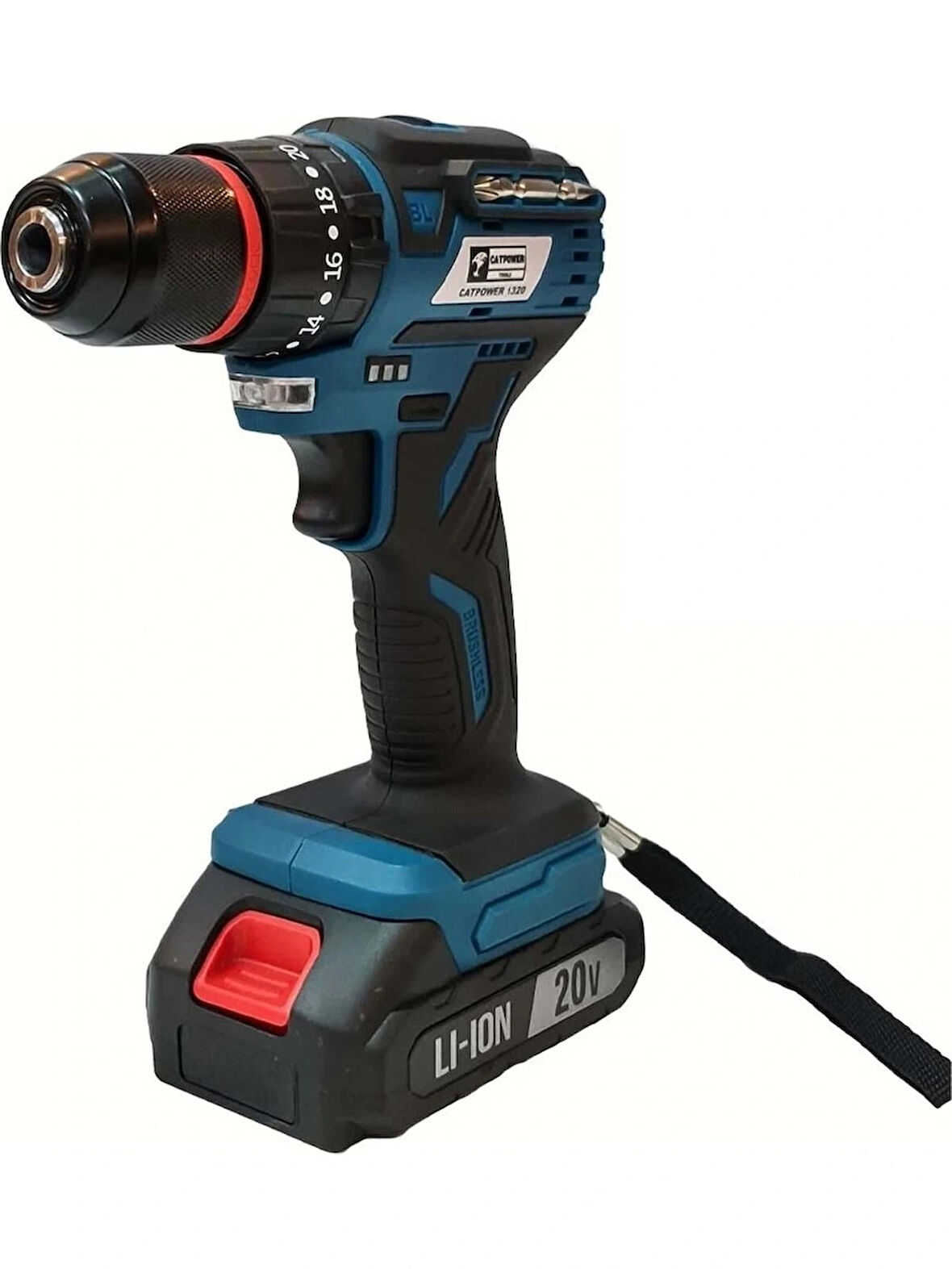 Catpower 1320 Akülü Darbeli Vidalama Li-Ion Kömürsüz