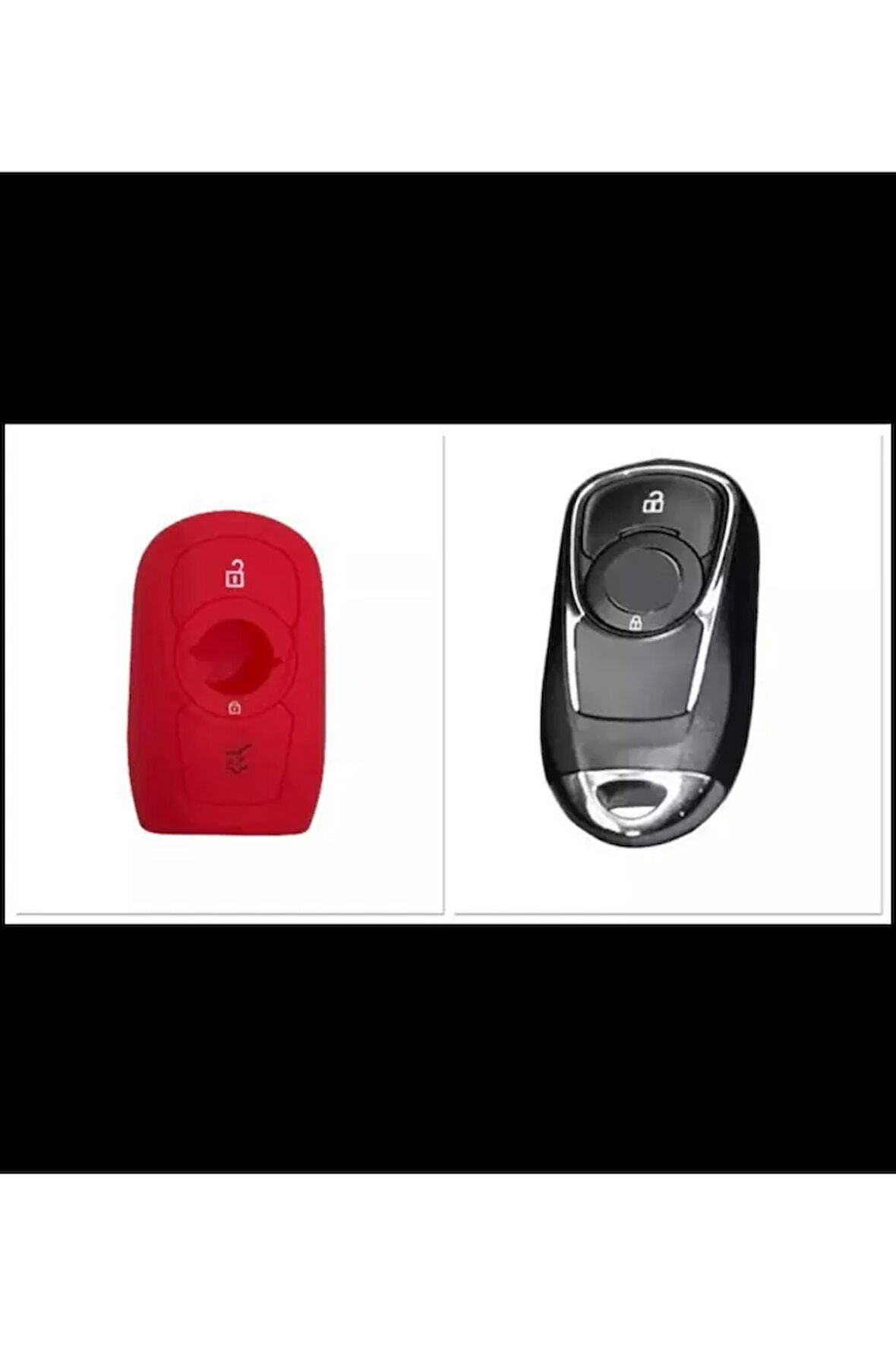 Opel Astra K Ve Insignia Grand Silikon Anahtar Koruma Kılıfı Sustasız Anahtarsız Çalıştırma Modeli