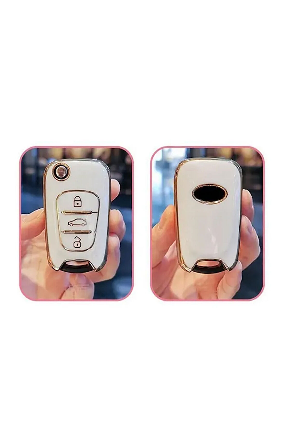 Hyundai Accent Era I20 I30 Elantra Lüx Anahtar Koruma Kılıfı Lütfen Anahtar Teyiti Yapınız