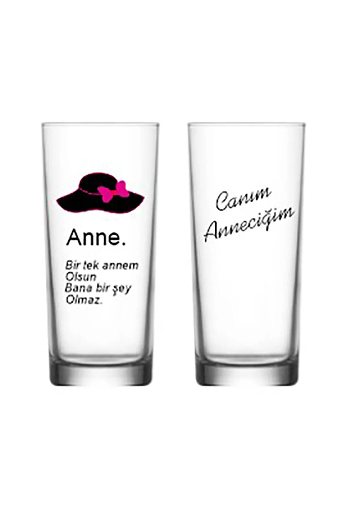 2 Li Anneye Hediye Anneler Günü Hediyelik Rakı Ve Meşrubat Bardağı