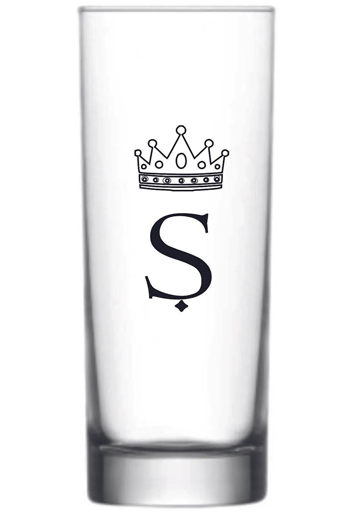 Tek Ş Harfli Baskılı Votka Bardağı Vodka