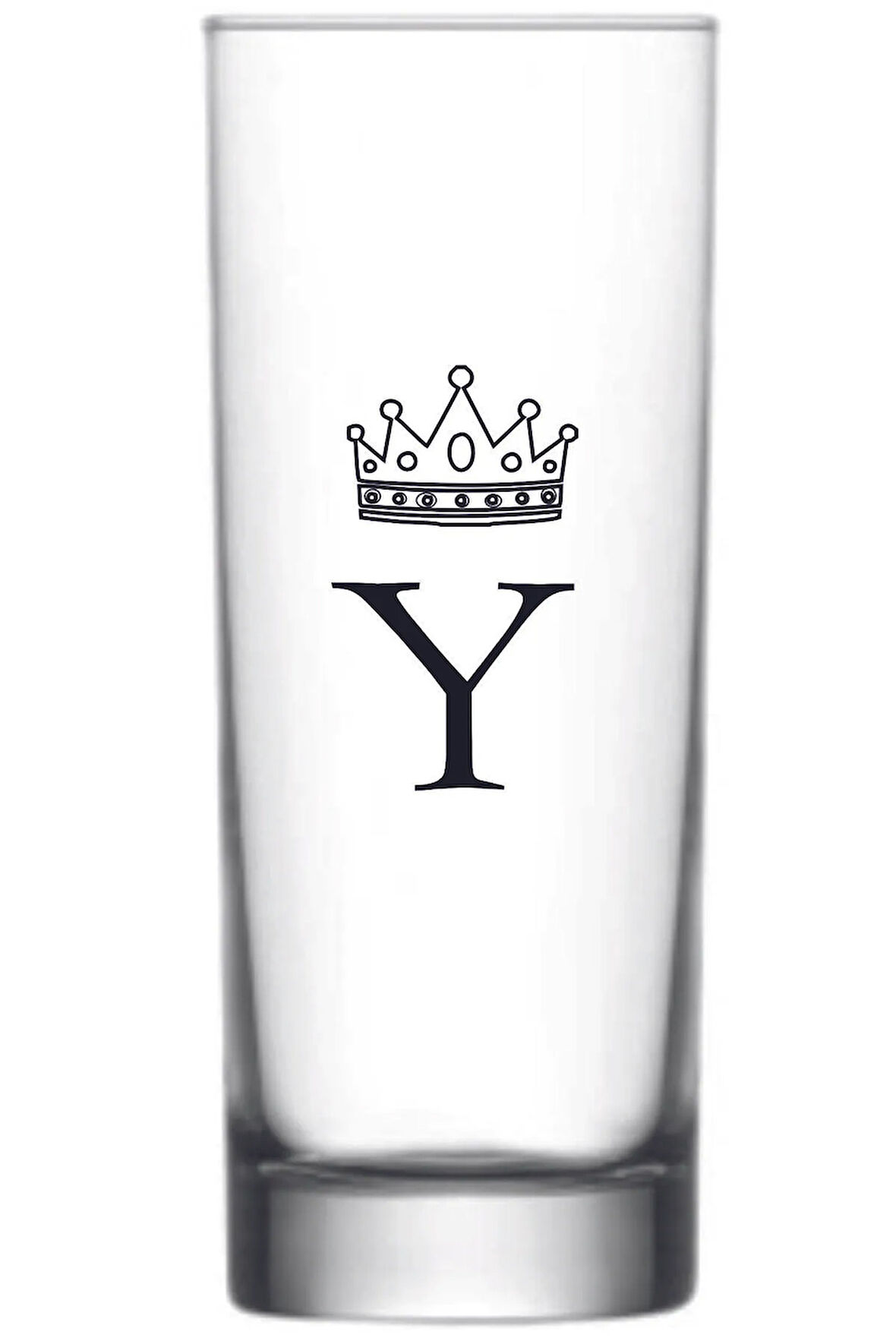 Tek Y Harfli Baskılı Votka Bardağı Vodka