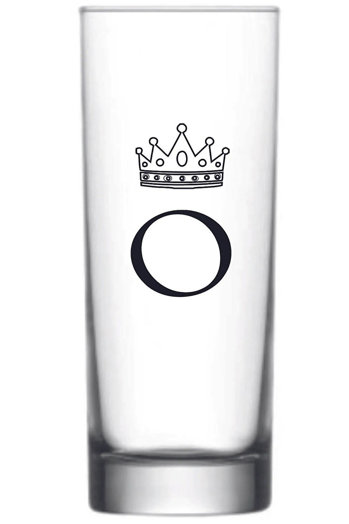 Tek O Harfli Baskılı Votka Bardağı Vodka
