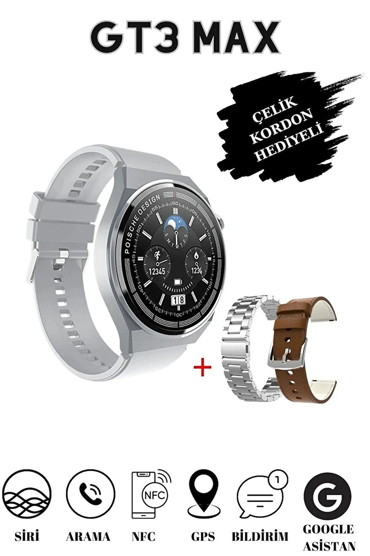 İOS ANDROİD UYUMLU GT3 MAX