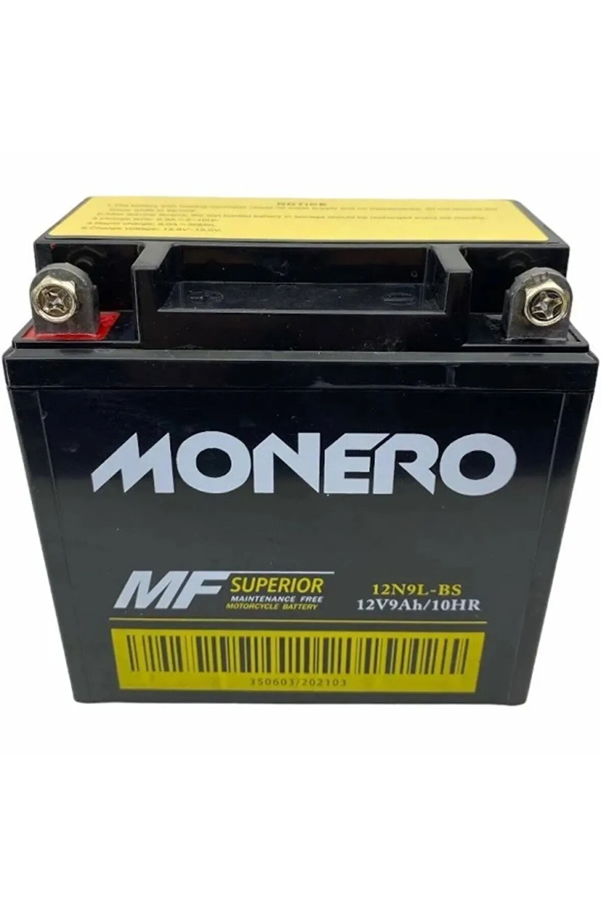 Monero Mondial 125 Drift L Z-ONE 150 Z-ONE S 180 12v 9a Dik Model Akü