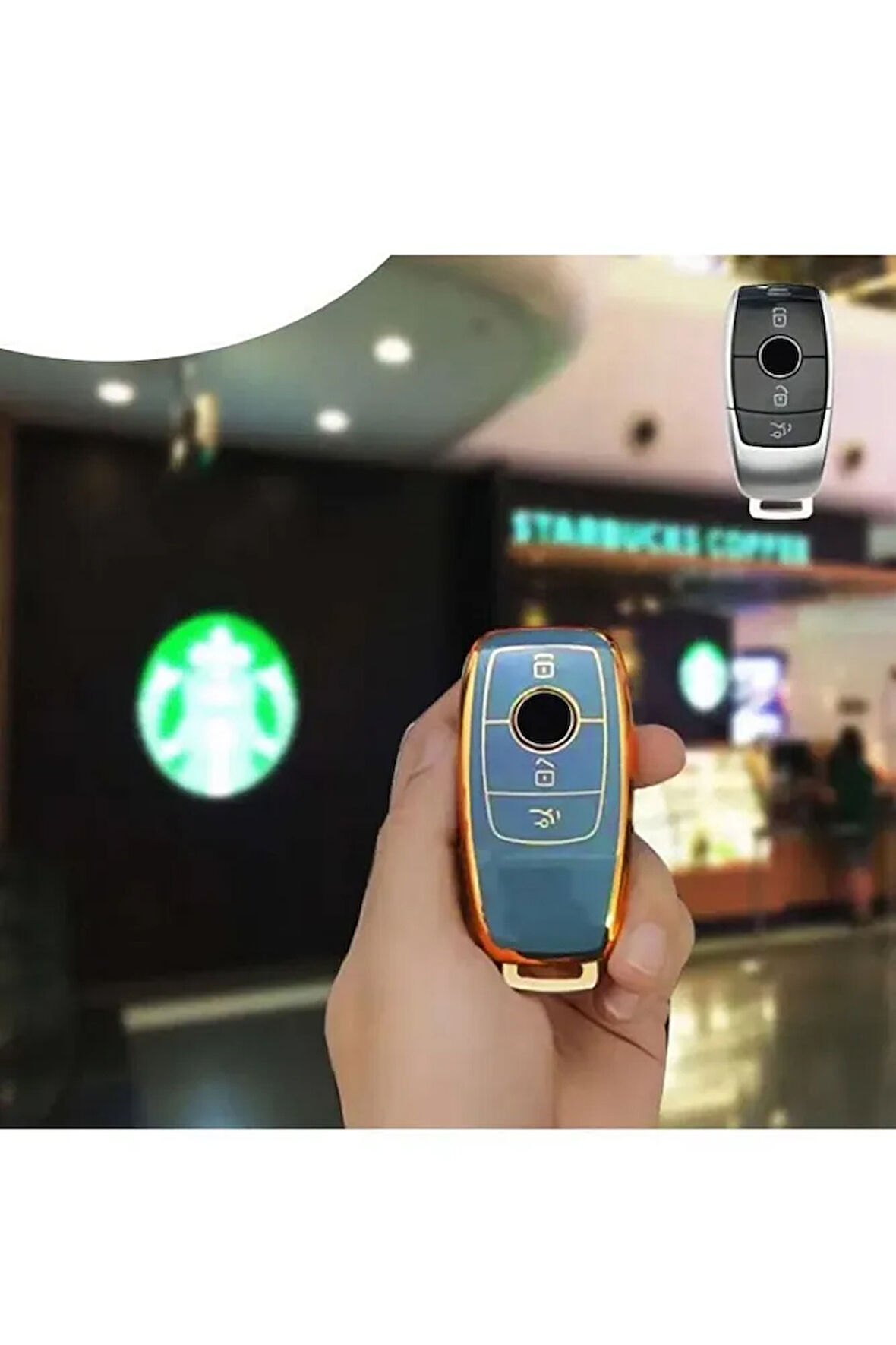 Mercedes B C E Sınıfı C180 C200 Glc Cla Cle Amg W205 W213 W222 E200 300 Anahtar Koruma Kılıfı