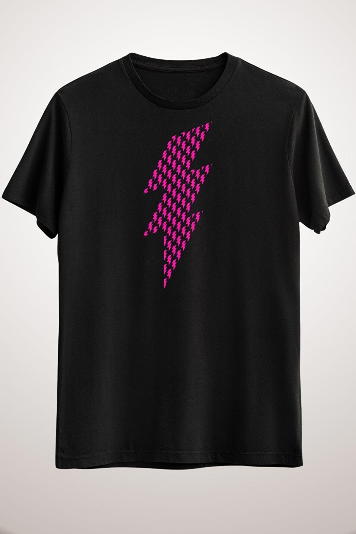Erkek Siyah Pink Power Thunderbolt