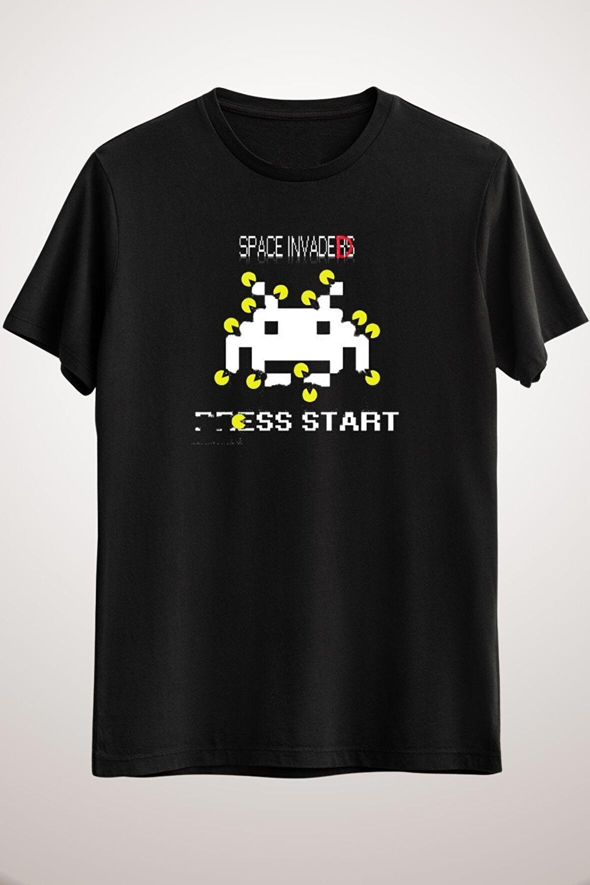 Erkek Siyah Space Invaded