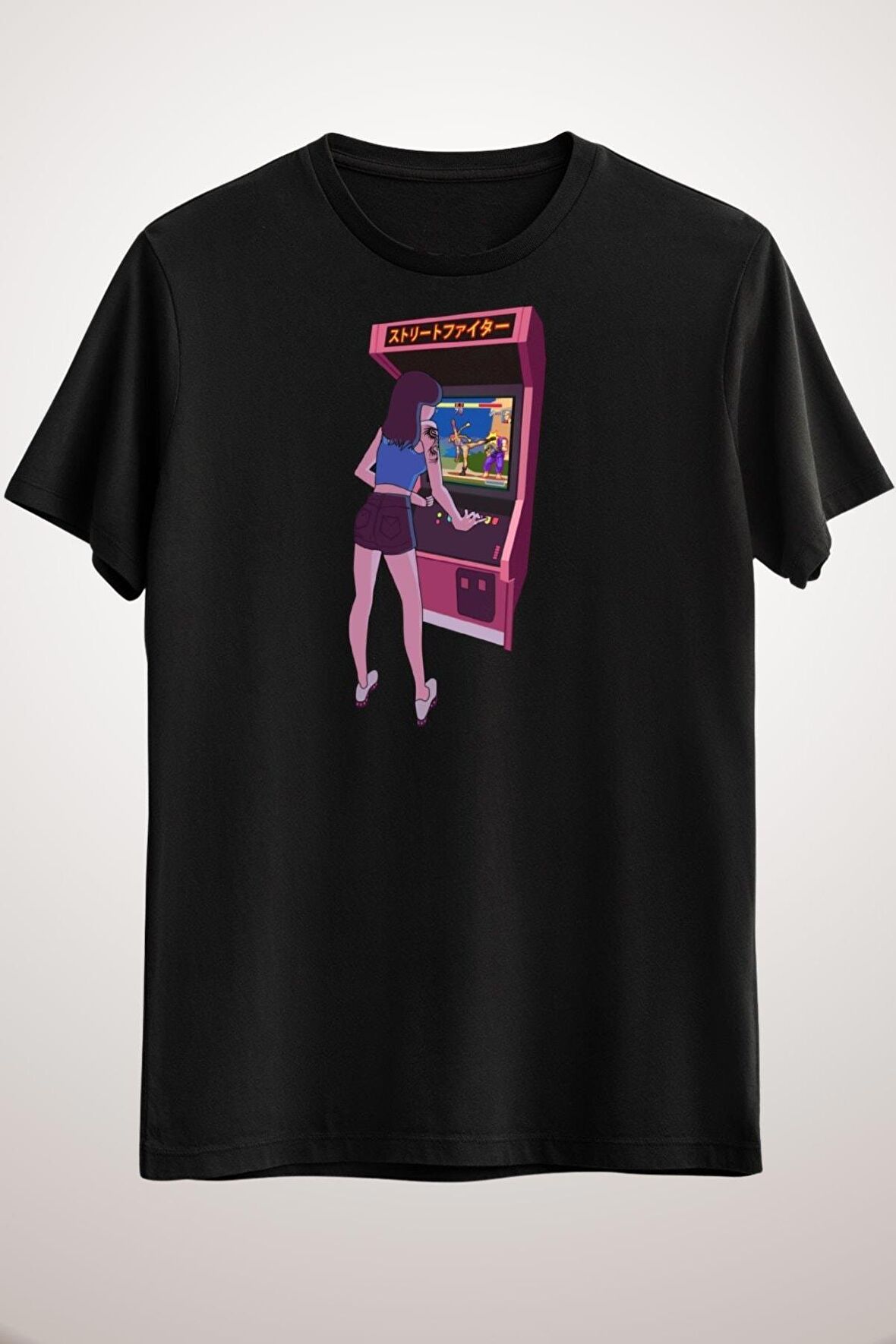 Erkek Siyah At The Arcade