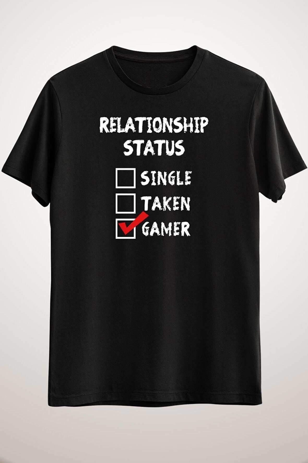 Erkek Siyah Relationship Status Gamer