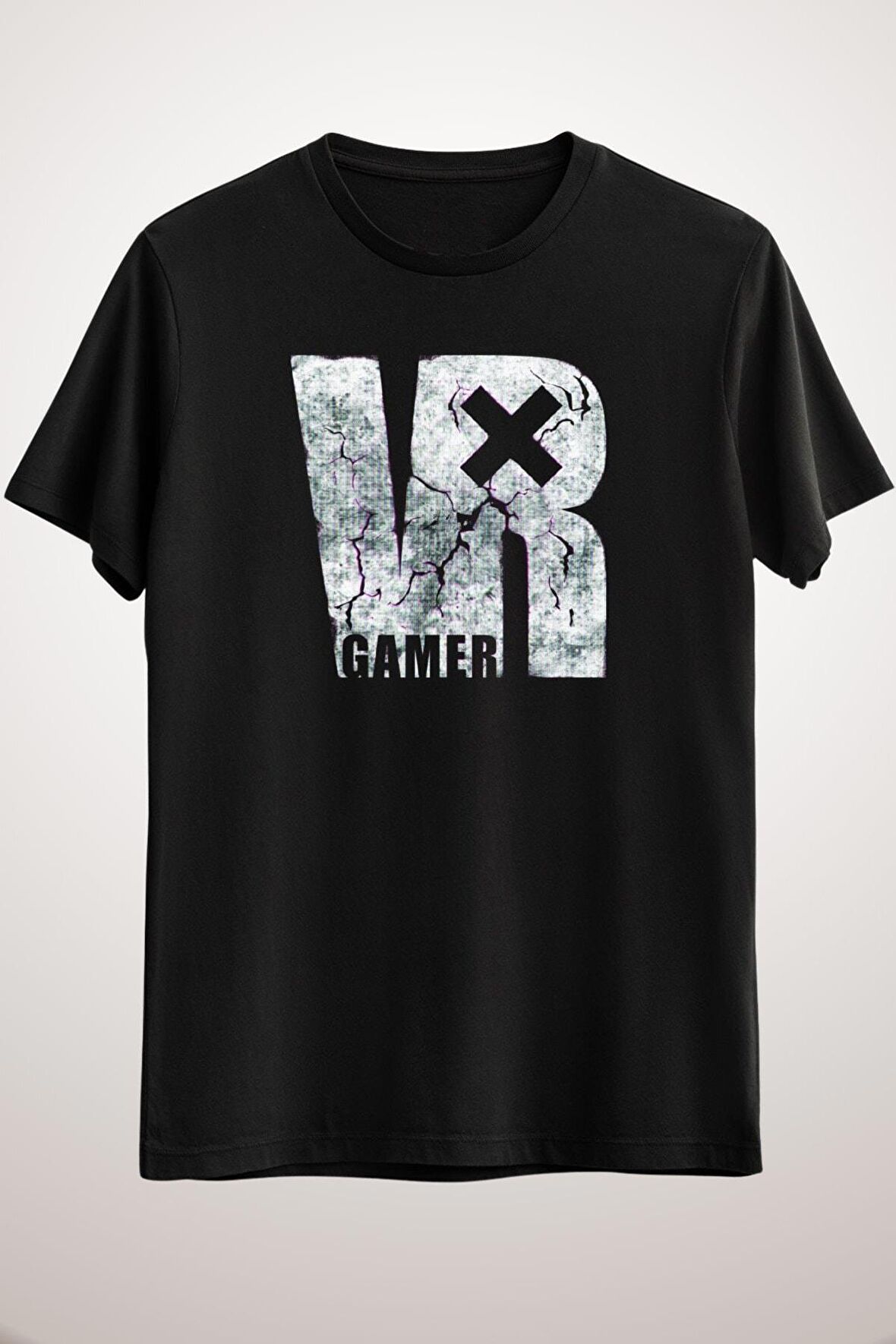 Erkek Siyah Vr Gamer