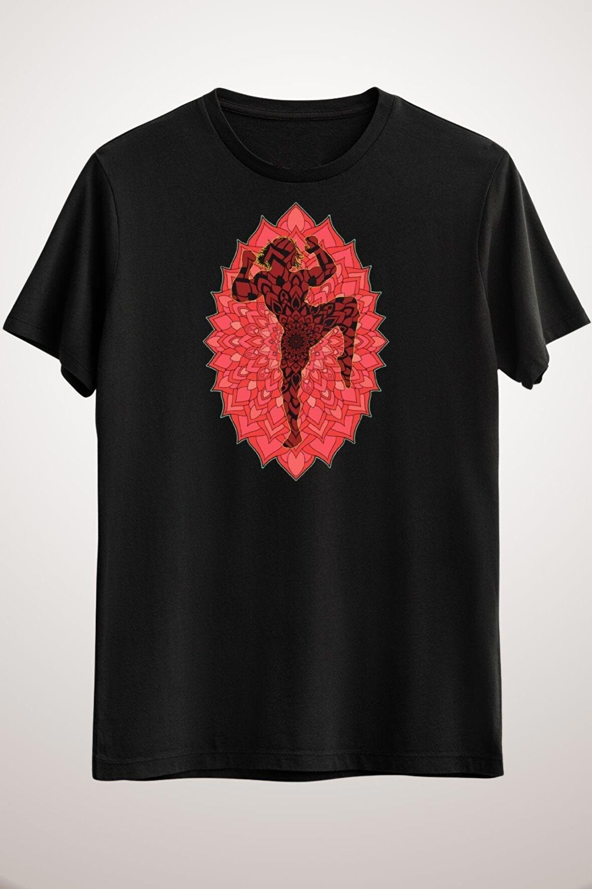 Erkek Siyah Muay Thai Fighter