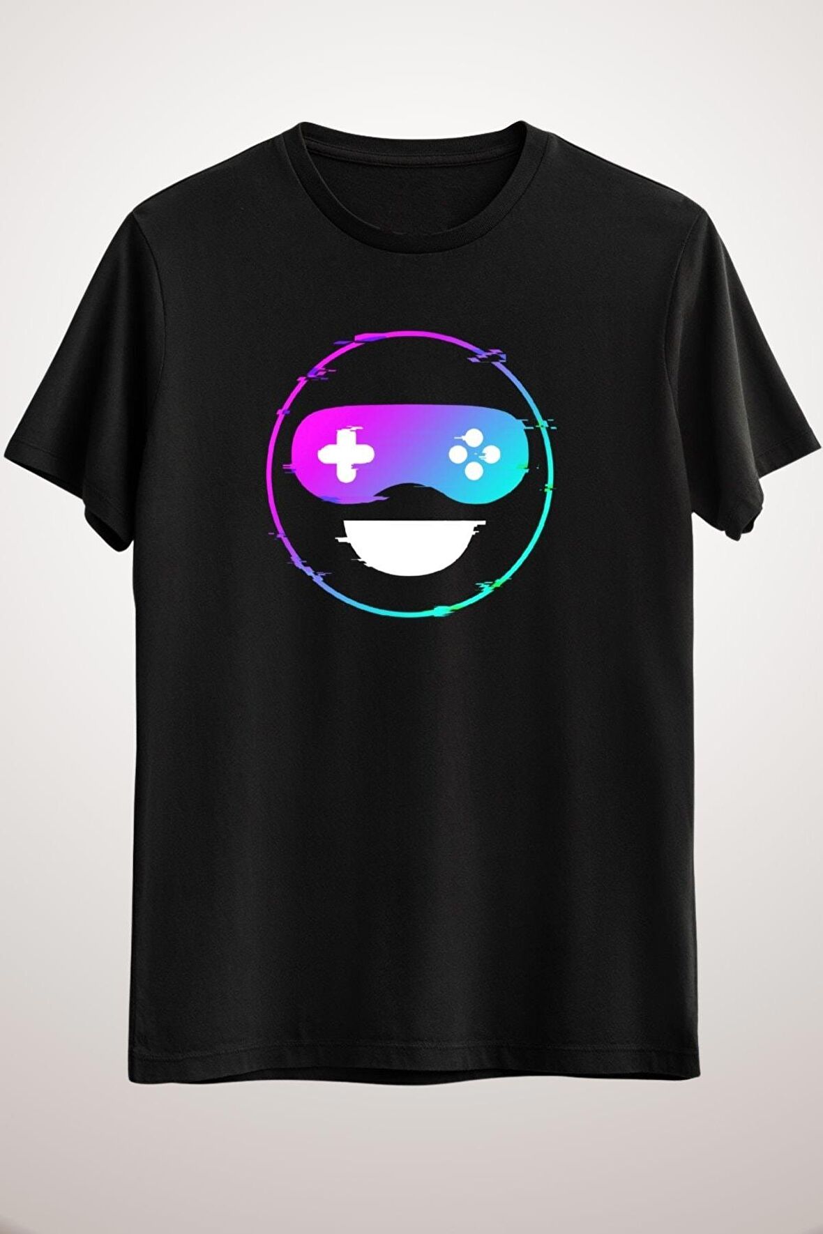 Erkek Siyah Gamer Logo