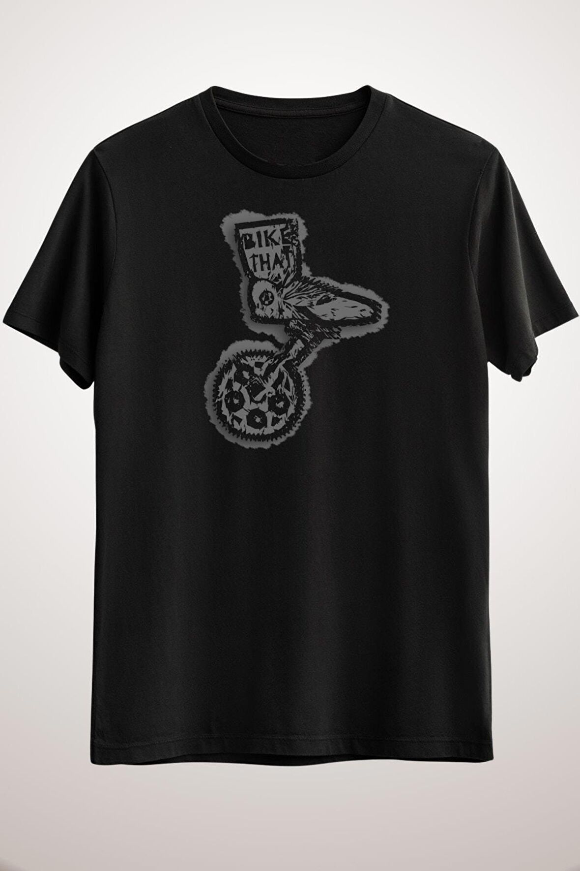 Erkek Siyah Gray Bike That