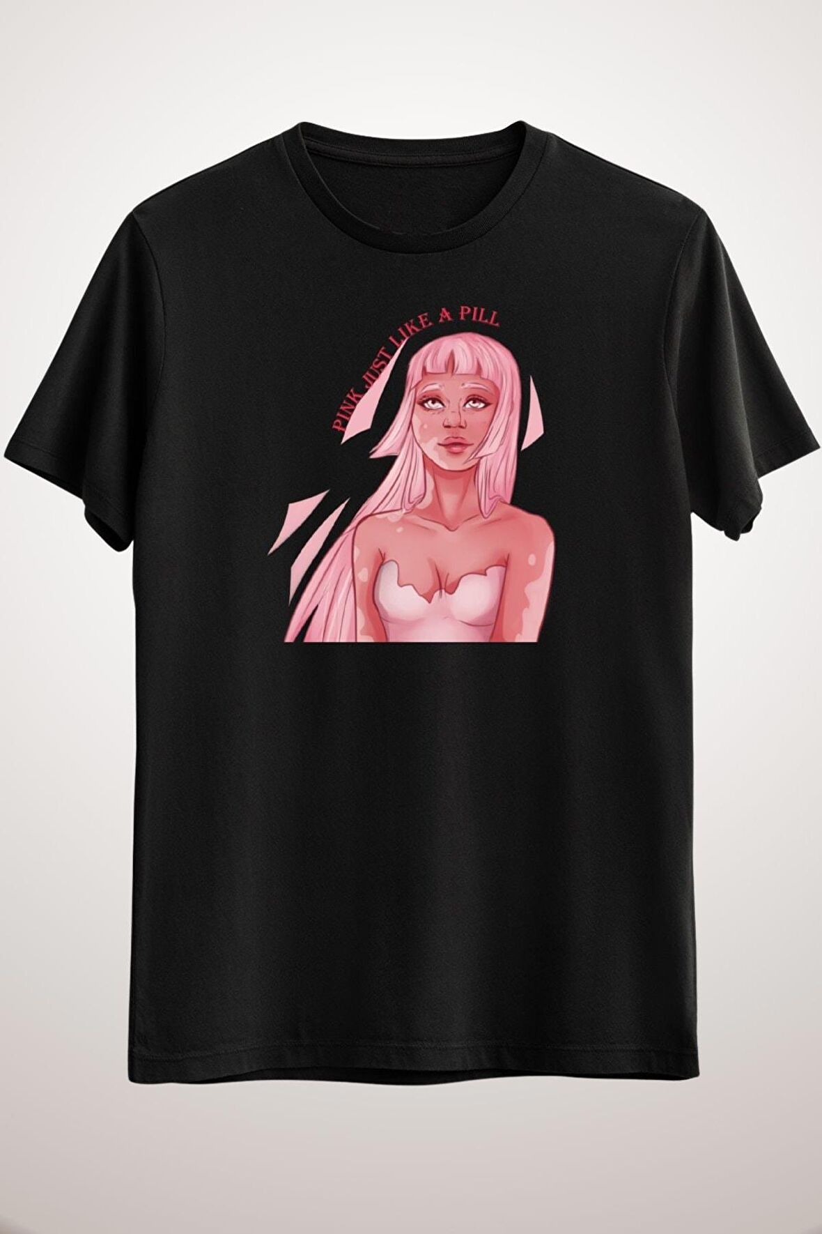 Erkek Siyah Pink Like A Pill