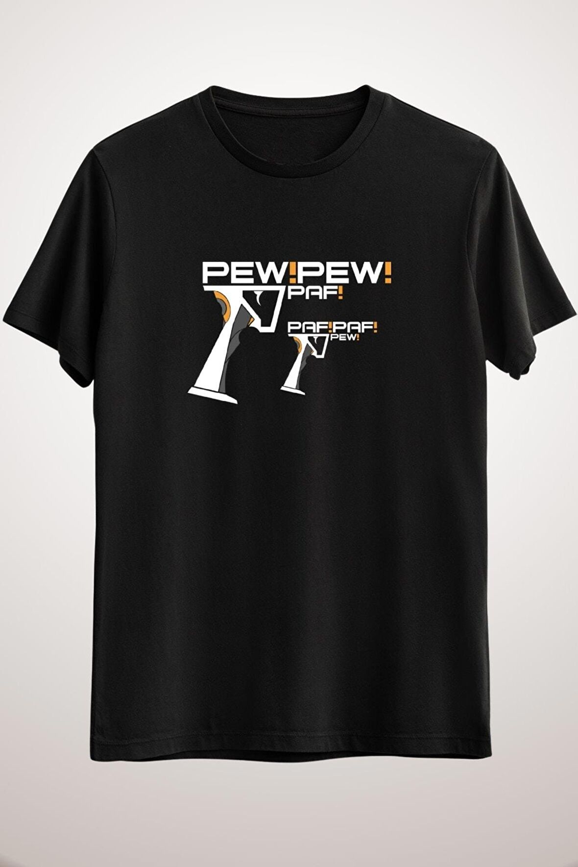 Erkek Siyah "pewpaf" Style