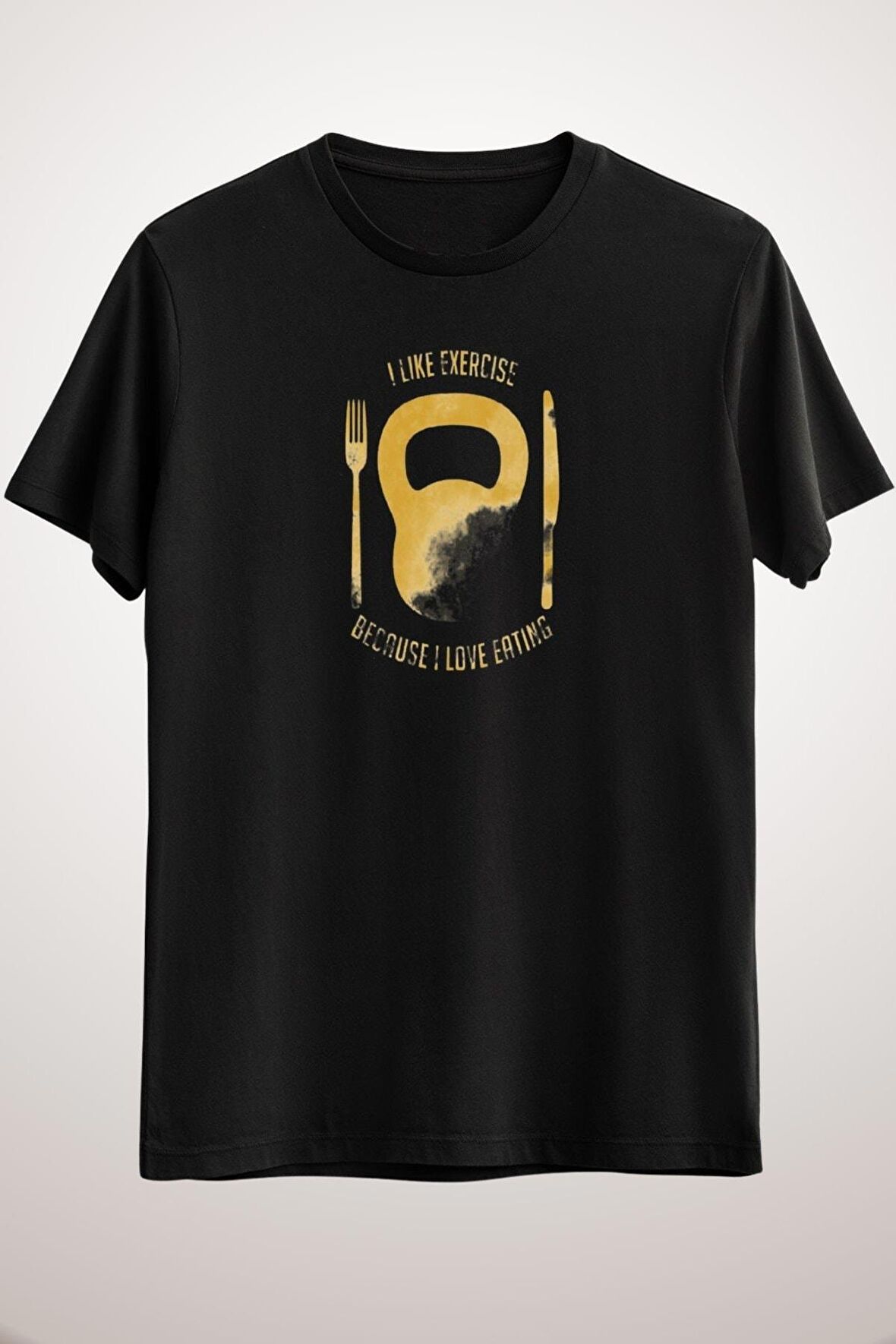 Erkek Siyah I Like Exercise