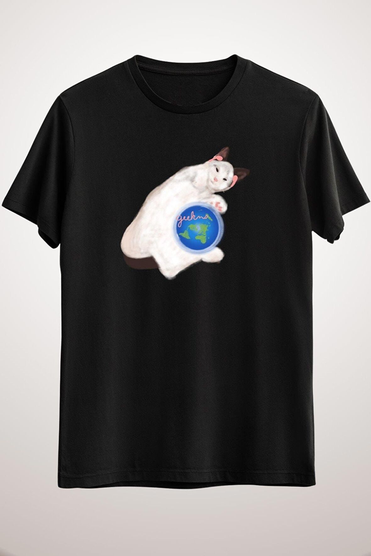 Erkek Siyah Smoky The Flat Cat