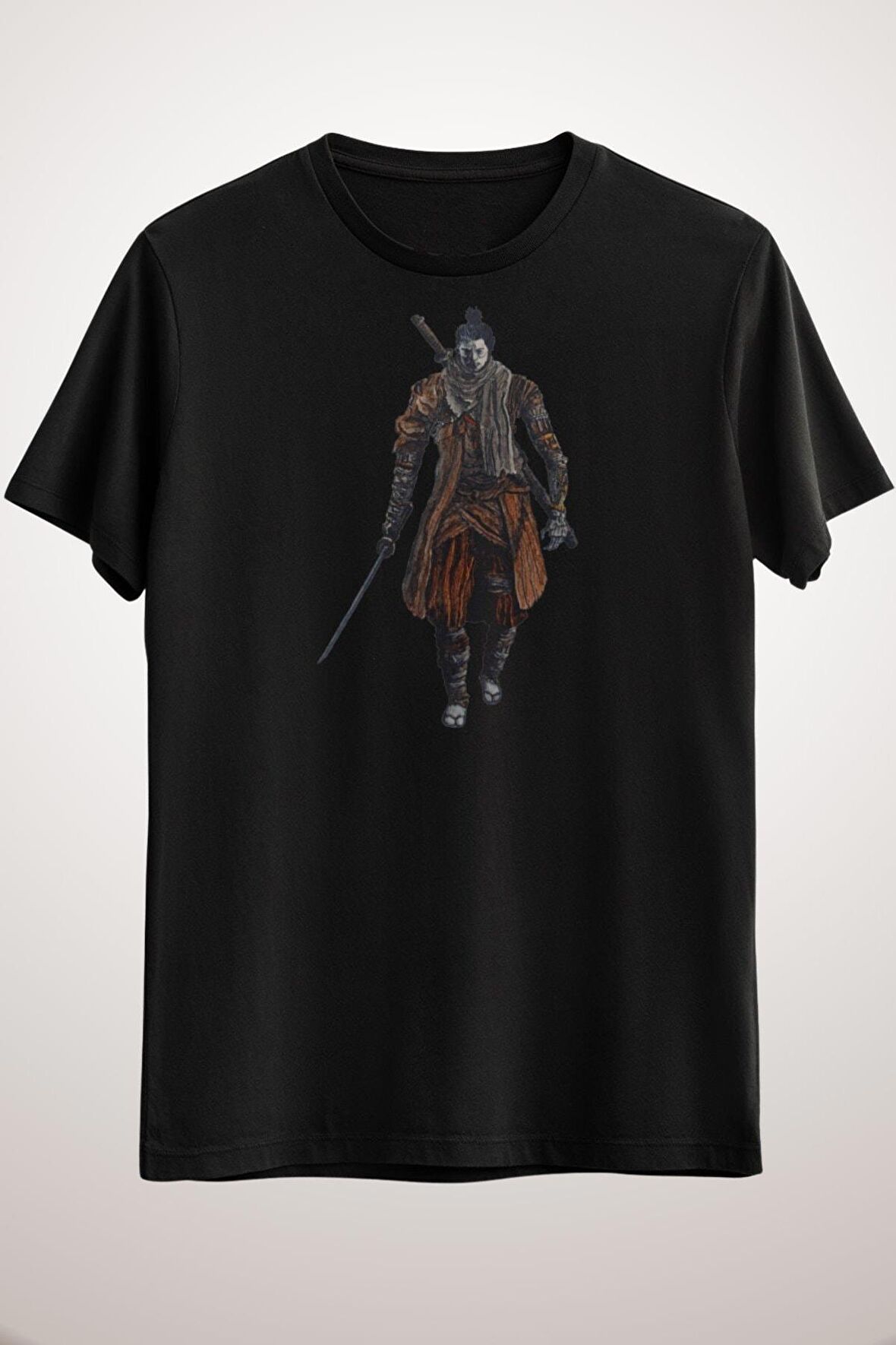 Erkek Siyah Sekiro Shadows. Wolf