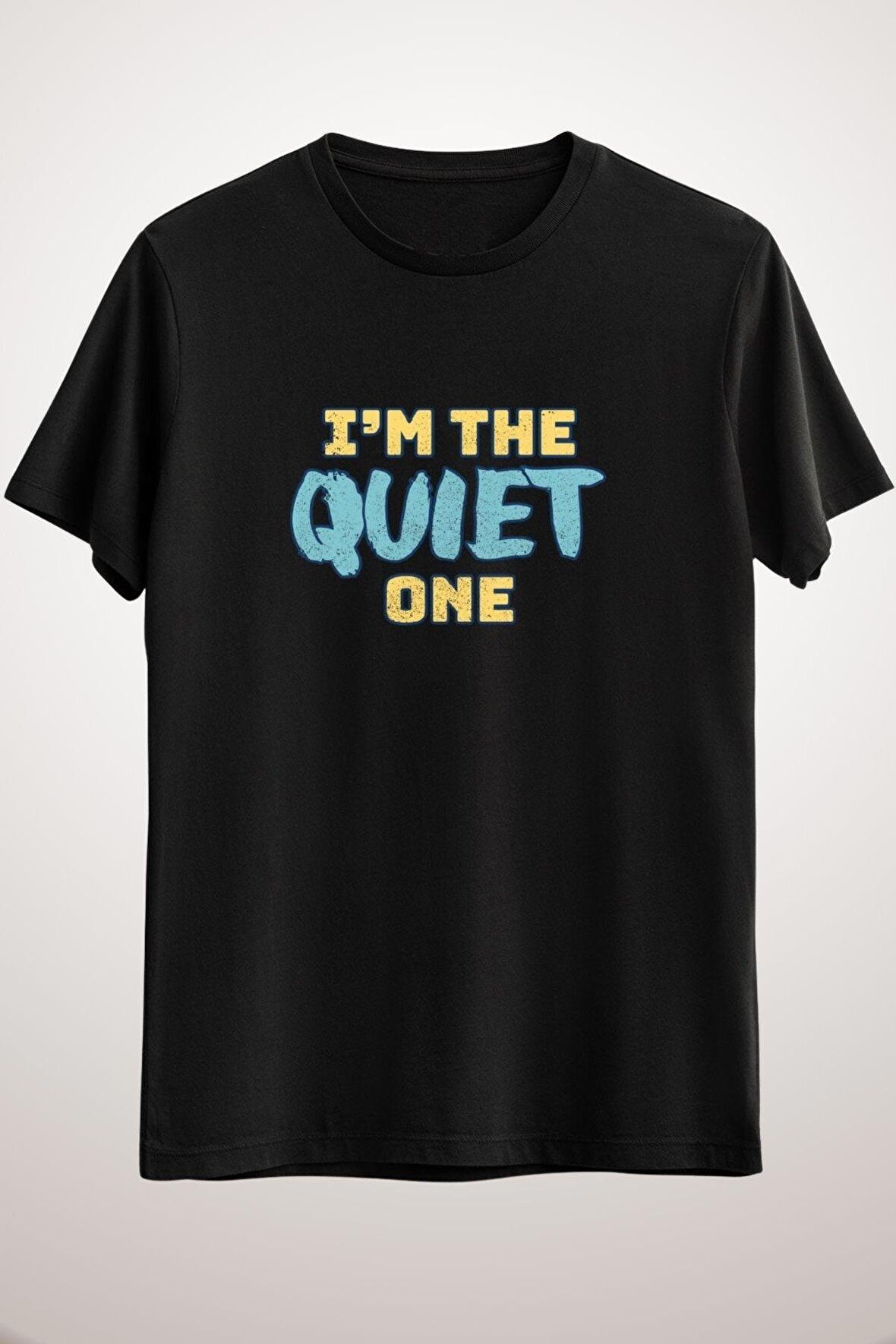 Erkek Siyah I'm The Quiet One