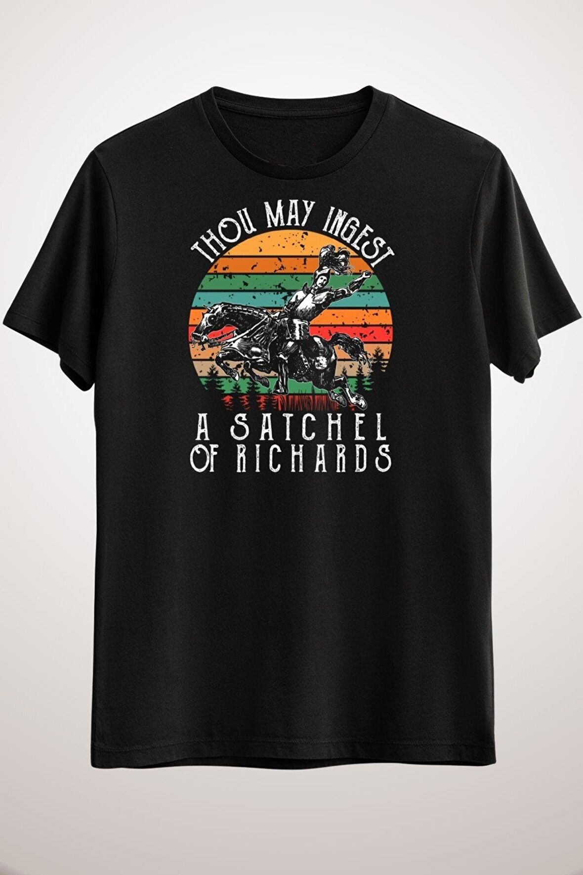 Erkek Siyah Thou May Ingest A Satchel Of Richards