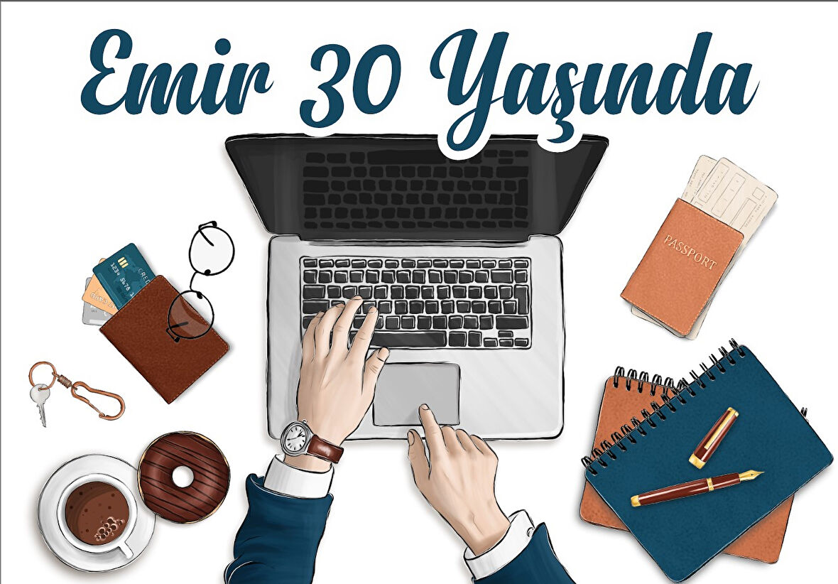 İş Hayatı Temalı Doğum Günü Afişi - 50x70 Cm