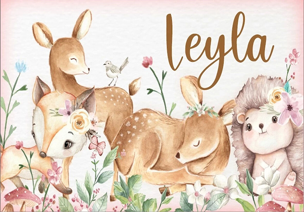 Mavi Yıldızlı Doğum Günü Afiş 50X70 cm