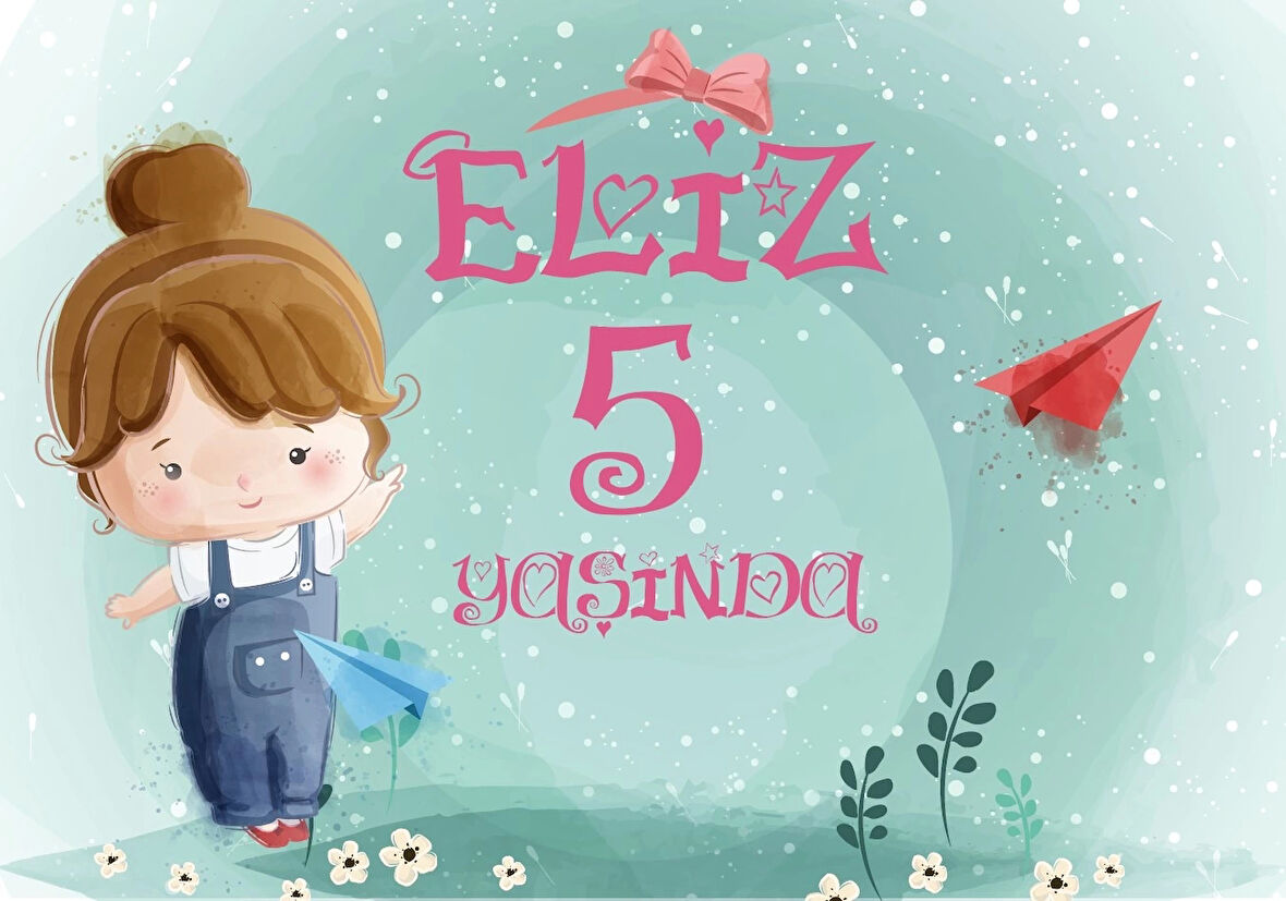 Polis Temalı Doğum Günü Afişi 100X150 cm