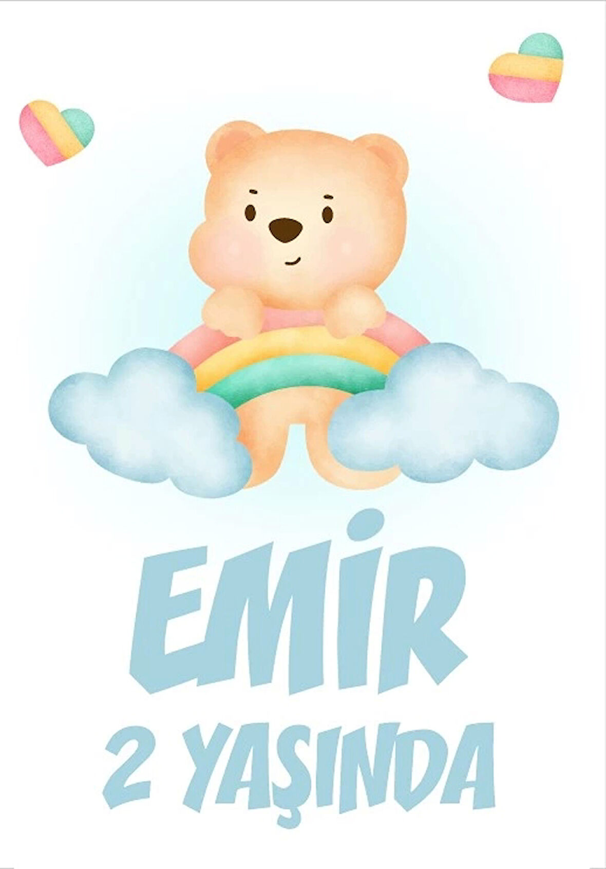 Dinozorlar Temalı Doğum Günü Afişi 70X100 cm