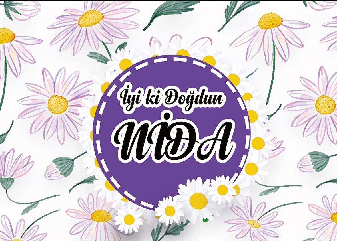 Deniz Kızı Temalı Doğum Günü Afişi 70X100 cm