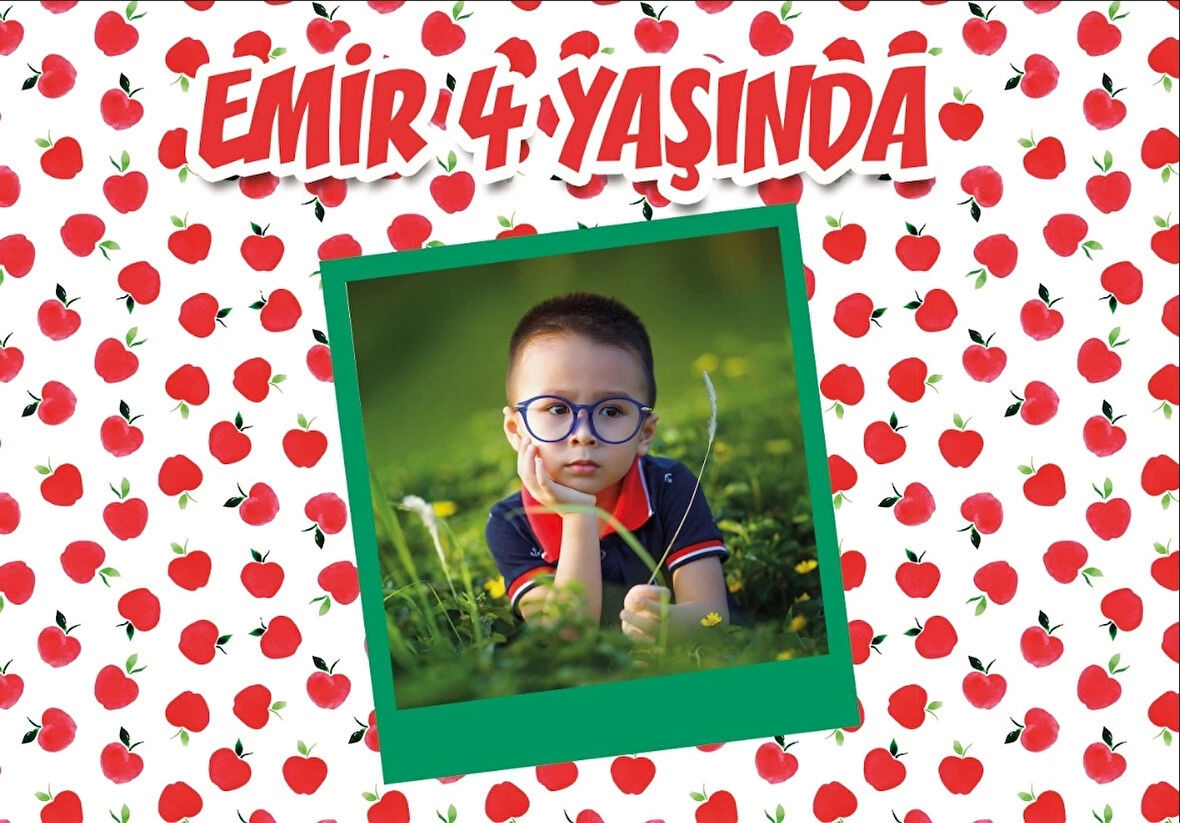 Yıldızı ve Unicorn Temalı Günü Afişi 50X70 cm