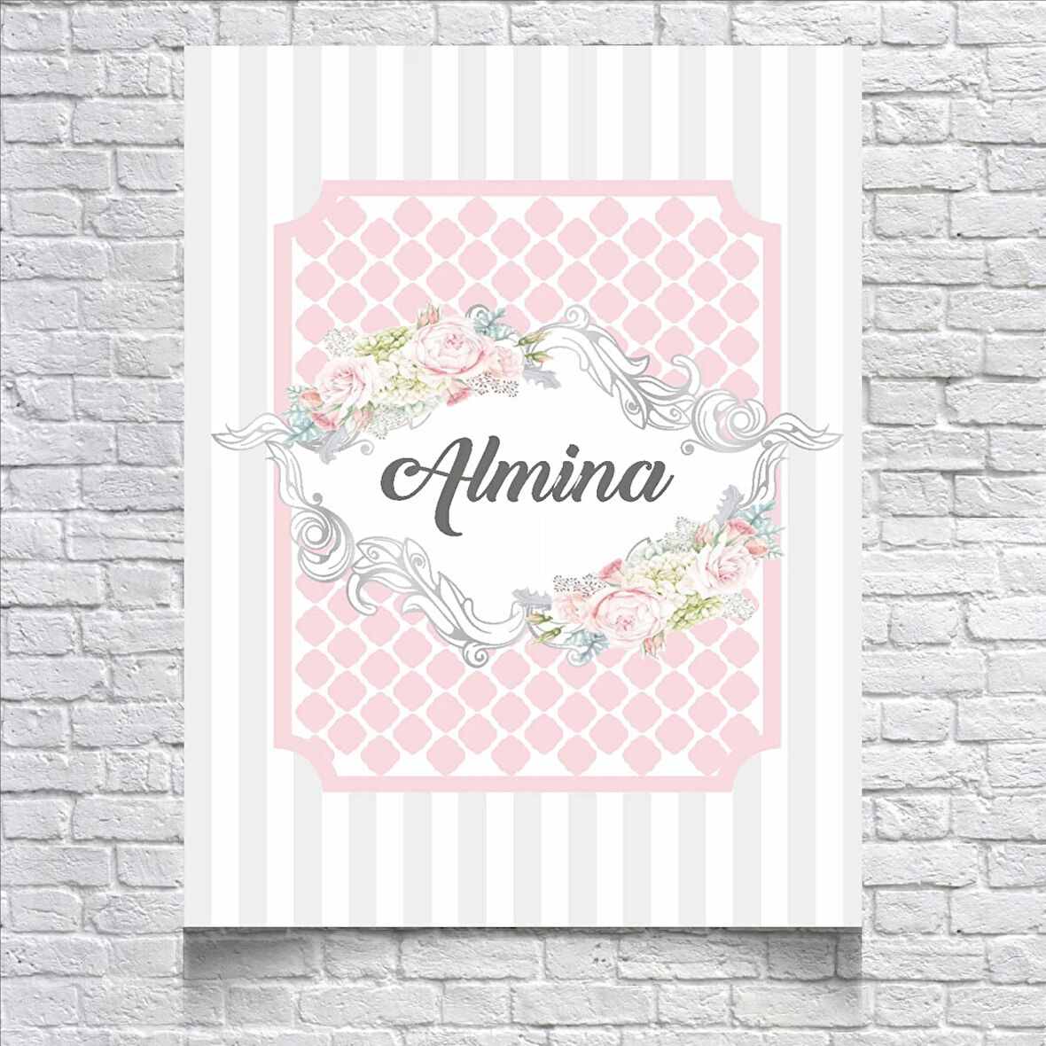 PEMBE BALIK PULU TEMALI DOĞUM GÜNÜ AFİŞİ 70X100 cm